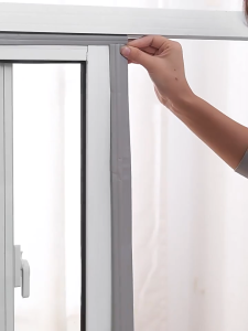 READY STOCK Window Sealing Strips Windproof Sound Insulation Air Leakage Prevention Plastic Steel Window Broken Bridge Aluminum Window Self-Adhesive Foam Sealing Strips密封条