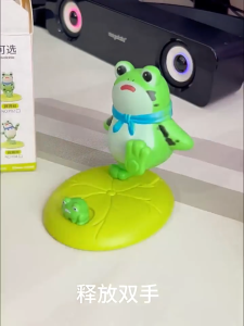 Cute Mobile Phone Holder Frog Phone Holder Hands-free Convenience Desktop Decoration Phone Accessories Phone Stand