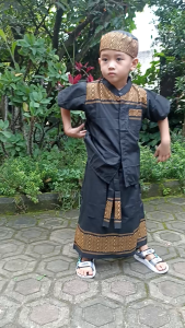 SETELAN KOKO ANAK SET SARKOCI USIA 1-14 TAHUN MOTIF LIST