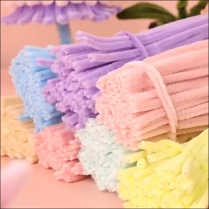 ONARAN 100 Crafts Pipe Cleaner Pipe Cleaner Chenille Stem Soft Does Not Hurt The Hands Exercise Hands-On Skills Craft Supplies Diy