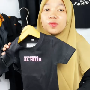 Kaos Anak Tema Muslim Muhammad Al Fatih