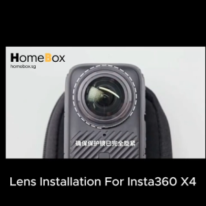 [HomeBox] 🇸🇬Insta360 X3 X4 X5 PREMIUM - Sticky Lens Guard Protector