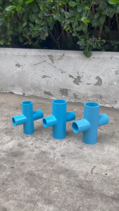 สี่ทางลด พีวีซี PVC ขนาด 3/4 X 1/2" 1 X 1/2" 1 x 3/4" ชั้น 13.5 สีฟ้า