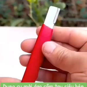 Mài dao kéo cắt cành mini cầm tay tiện ích đa chức năng-Mẫu mới nhất
