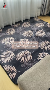 Karpet Extra Jumbo 270x190 - Motif Bunga Abstrak Geometri