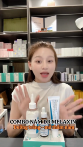 Combo sản phẩm Kem nám TX 50ML  Serum nám TX 30ML  Toner nám 150ML Dr Melaxin cải thiện nám da tàn nhangsạm da giúp da trắng sáng