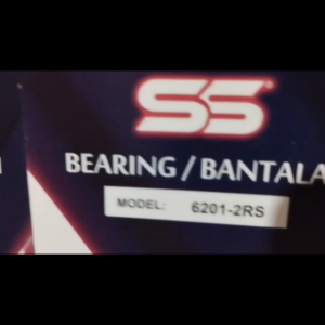 BEARING 6201 - 2RS ORIGINAL SS / BAHT / MONERO