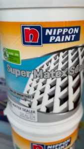 Sơn lót lgoại thất Super Matex Sealer (5lít - 17lít). Ngăn chặn sự muối hoá và sự xuống cấp cuả màng sơn