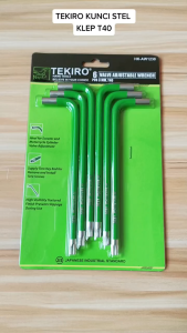 READY ELLKA SEKELAS TEKIRO KUNCI STEL KLEP MOTOR / L BINTANG T40 TAHANAN SETEL BUKA KLEP MOTOR