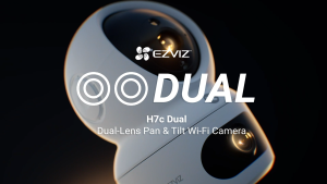 Ezviz : กล้องวงจรปิดภายใน เลนส์คู่ รุ่น H7C DUAL LENS 4MP+4MP PT INDOOR กล้องสี 24 ชม. เชื่อมต่อ Wi-Fi พูดคุยโต้ตอบได้ มีโหมดลาดตะเวน ตรวจจับความเคลื่อนไหว