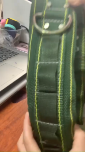 Dây an toàn A4 xanh 1 móc nhỏ dây an toàn hỗ trợ lao động trên cao