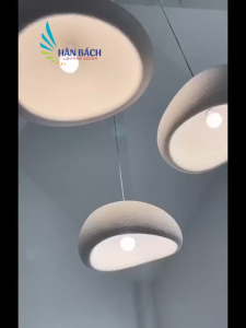 Đèn Thả Trần Hiện Đại Phong Cách Nhật Bản Wabi-sabi