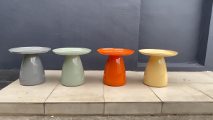 Astra Round Table / Luna Bedside Table - FRM3241