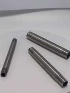 Thickened Galvanized Extended Outer Wire Tap Iron Water Tube Joint Accessories Double Headed Pipe