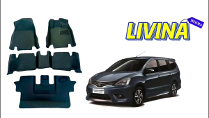 Karpet Mobil 5D Nissan Grand Livina / Livina X Gear 2007-2024 + Alas Kaki (Keset) Karpet 7D Fullset