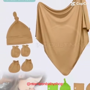 Set Bedong Topi Bayi Lembut Murah BABY STAR