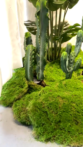 Thảm rêu giả trang trí tiểu cảnh sân vườn chậu cây decor mô hình sự kiện phủ gốc cây làm tường cây