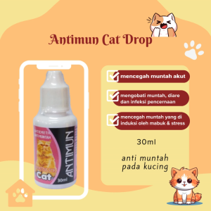 ANTIMUN CAT 30 ml - Anti muntah untuk kucing