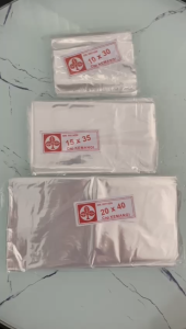 Kantong kemangi PP /Per 1 pak / Kantong Plastik Tahu/ uk 10x30 15x35 20x40