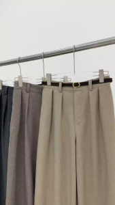 Lotus Clothing Tania Pants - Celana Kulot Highwaist Wanita - Celana Kantor Wanita - Cullote Pants