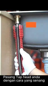 UR Hardware 5in1 Faucet and Sink Installer Installation Multifunctional Wrench tool 6 angle nut wrench Spanner tap head