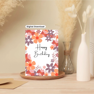 (ISI 25 PCS) Kartu Ucapan Selamat Ulang Tahun Ukuran 95 x 63cm