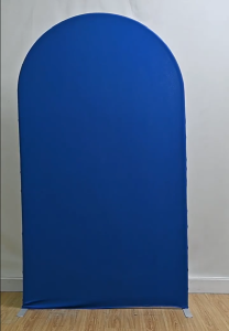 Wedding Arch Cover Round High Elasticity Arch Backdrop Cover Ceremony Banquet Decoration Solid