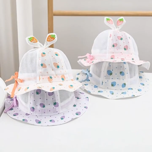 Hot Sale Spring & Summer Visors: Newborn Baby Foldable Hats & Kids' Sun Caps