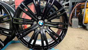 แม็กแท้BMW G20 M-Sport ขอบ18 หน้ากว้าง 7.5 et25 หลังกว้าง 8.5 et40 5รู112 สีอบpowder coat
