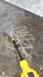 KEELAT LED Brushless Water Jet 3rd Gear Cordless High Pressure Car Wash Gun Handheld Spray Spray Gun Pump Floor Tiles