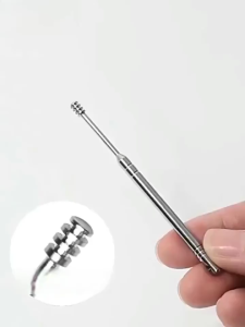 Stainless Earpick Set Earwax Remover Softener Cleaner 6pcs Ear Cleaning Tools for Gentle and Effective Ear Hygiene