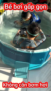 Bể bơi gấp gọn không cần bơm hơi 1.6m- 1.8m- 2.1m- 2.6m- 3m ( Nhập Khẩu ) OneSport