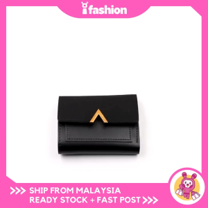 iFASHION 1222 Short Small Wallet Purse Bag Coin Pouch Wanita Beg Duit Dompet Kecil Murah Perempuan