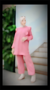 Setelan Wanita Ambar One Set Crinkle Airflow Premium Terbaru