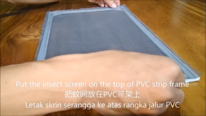 DIY Magnetic Mosquito Mesh L30mx1.3m width