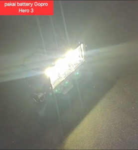 Lampu Action Camera Light: Gopro Brica Waterproof Kogan Dji