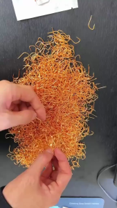 Lưỡi câu cá nanh sói vẩy rồng COMBO 50 Lưỡi From To Săn Hàng Chất Liệu Thép Carbon