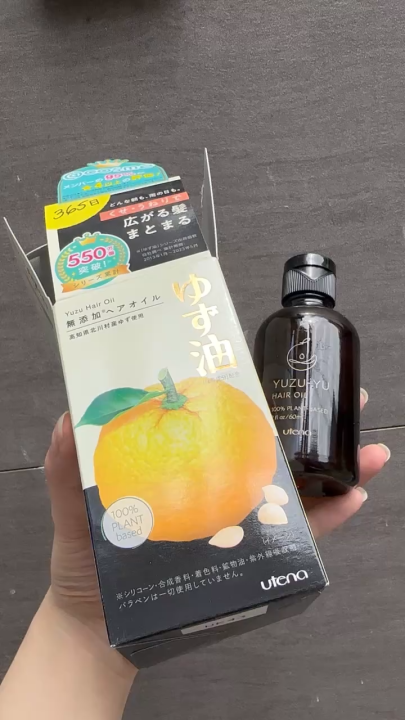 [HCM]TINH DẦU DƯỠNG KÍCH MỌC TÓC UTENA YUZU HAIR OIL 60ML