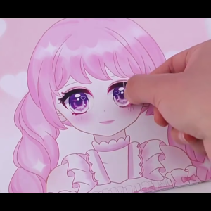 Ivorybaby Mainan Stiker Ganti Muka/Diy Stiker Ekspresi Girl Change Makeup