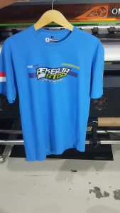 KAOS ATASAN KATUN KAOS DISTRO SABLON DIGITAL MOTIF PASUKAN TEMBAK DALAM DTF