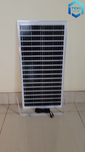 TẤM PIN NĂNG LƯỢNG MẶT TRỜI MONO 18V 35W 35x70cm - TEKI