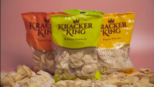 KrackerKing Curry Tapioca Chip (Keropok) [1kg]