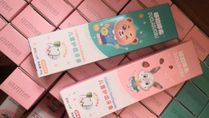 3pcs Baby Toothbrush Cup Toothpaste Toothbrush Set Low Fluoride Toothpaste To Prevent Tooth Decay