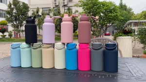 Gift SG Ready Stock 650ml Stainless Steel Thermal Vacuum Flask Wide Mouth Water Bottle