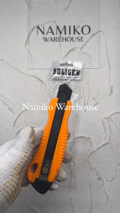 Pisau Cutter Besar Hitam SOLIGEN SK5 18 mm