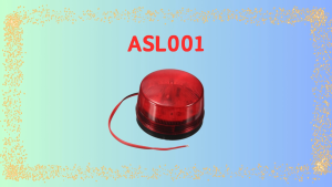 Wired Security Burglar Alarm Red Bright Flashing LED Strobe Light for Wired Alarm use 12V DC Powered ASL001