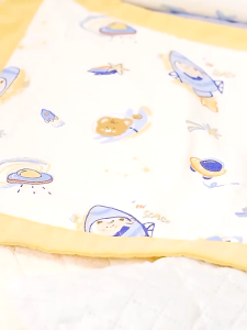 BL Breathable Cassia Seed Baby Pillow with Sweat Absorption Comfort Sleep Design for Infants 0-6 Years