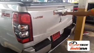 ชุดผ่อนแรงฝาท้ายกระบะ ผ่อนแรงเปิด ปิด ฝาท้ายกระบะ MITSUBISHI Triton 2012-2020 ยี่ห้อ ลิฟท์เทค Lift tech