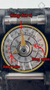 Máy quấn dây đồng cơ nhông thép bàn quấn dây cho động cơ biến áp motor có đồng hồ bằng kim loại MQDDC