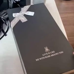 Jiditech Elegant Rose Bouquet Gift Box for Valentines Day/Mothers Day/Birthday/Anniversary - Romantic Celebration Present